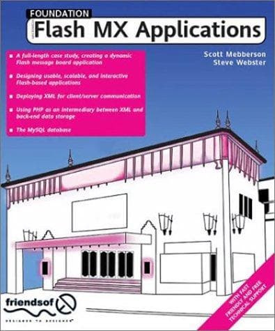 Tapa de Foundation Flash MX Applications