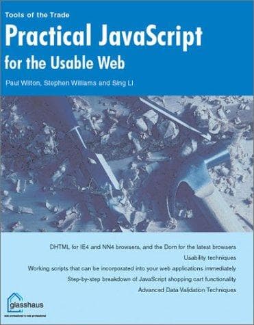 Tapa de Practical JavaScript for the Usable Web