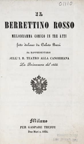 Tapa de Il berrettino rosso