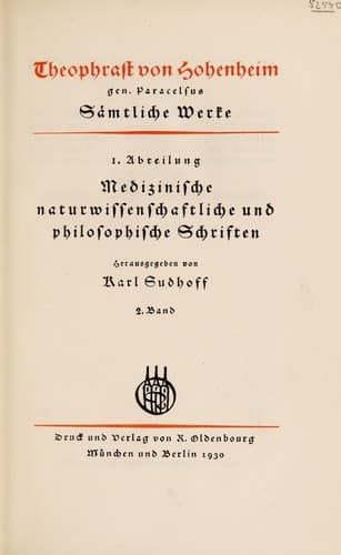 Tapa de Sämtliche Werke