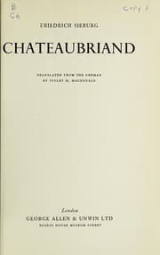 Tapa de Chateaubriand; Romantik und Politik