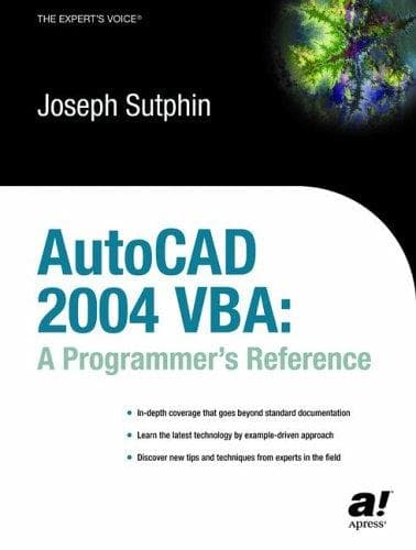 Tapa de AutoCAD 2004 VBA