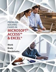 Tapa de Problem Solving Cases In Microsoft Access and Excel