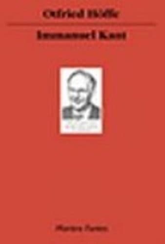 Tapa de Immanuel Kant