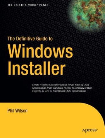 Tapa de The definitive guide to Windows Installer