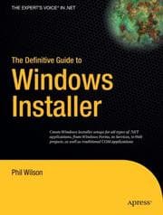 Tapa de The definitive guide to Windows Installer