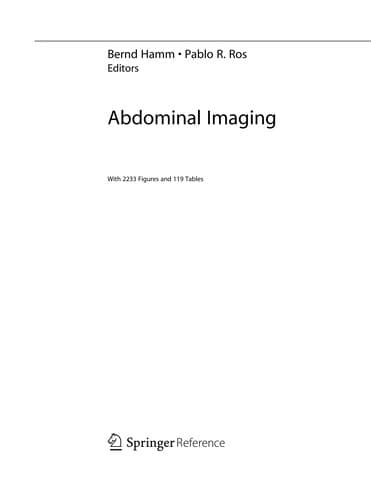 Tapa de Abdominal Imaging