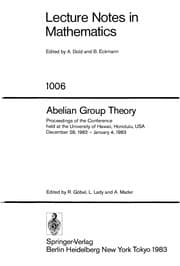Tapa de Abelian group theory