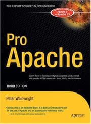 Tapa de Pro Apache, Third Edition (Expert's Voice)