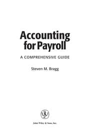 Tapa de Accounting for Payroll