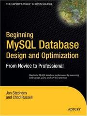 Tapa de Beginning MySQL Database Design and Optimization
