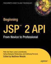 Tapa de Beginning Jsp¿ 2 Api