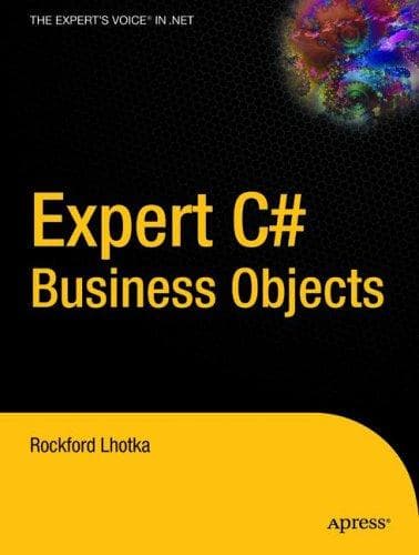 Tapa de Expert C# Business Objects (Books for Professionals by Professionals)