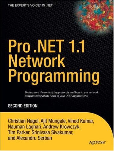 Tapa de Pro .NET 1.1 network programming