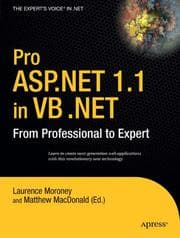 Tapa de Pro ASP.NET 1.1 in VB.NET