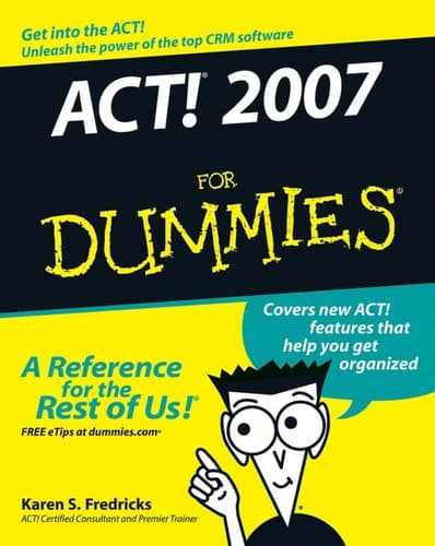Tapa de ACT! 2007 for dummies