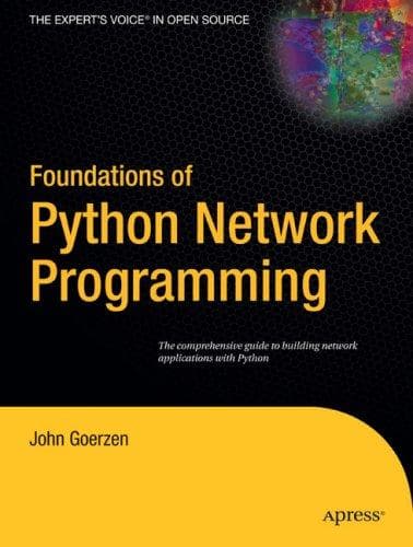 Tapa de Foundations of Python network programming