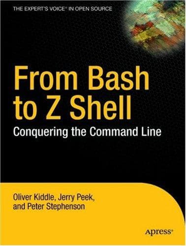 Tapa de From Bash to Z Shell