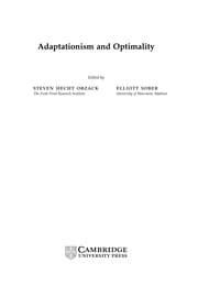 Tapa de Adaptationism and optimality