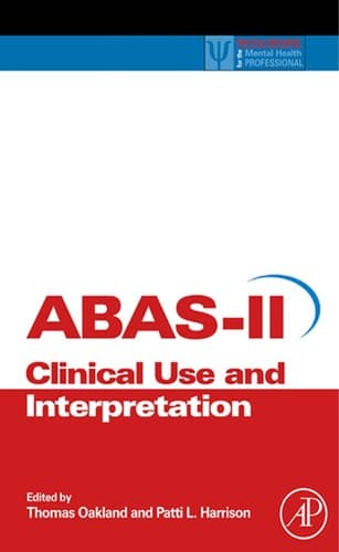 Tapa de Adaptive Behavior Assessment System-II