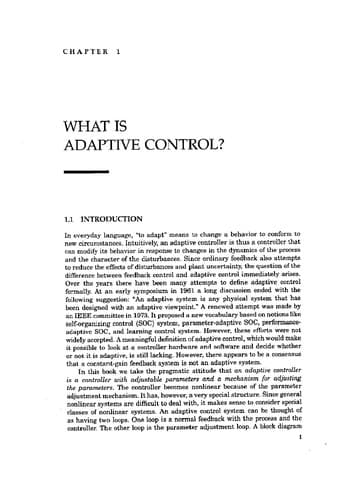 Tapa de Adaptive Control