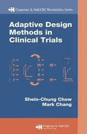 Tapa de Adaptive design methods in clinical trails