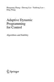 Tapa de Adaptive Dynamic Programming for Control