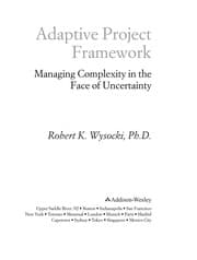 Tapa de Adaptive project framework