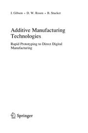 Tapa de Additive manufacturing technologies