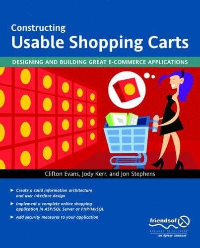 Tapa de Constructing Usable Shopping Carts