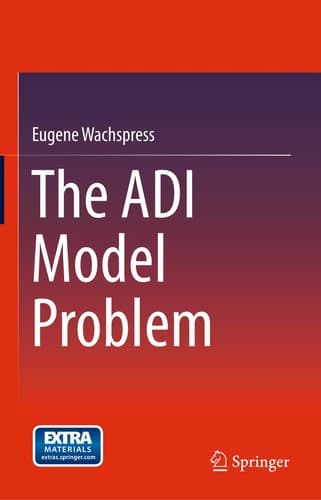 Tapa de The ADI Model Problem