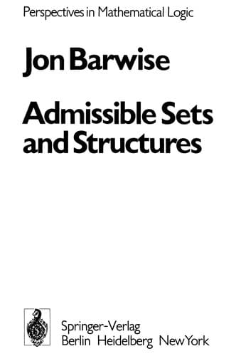 Tapa de Admissible Sets and Structures