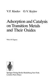 Tapa de Adsorption and Catalysis on Transition Metals and Their Oxides