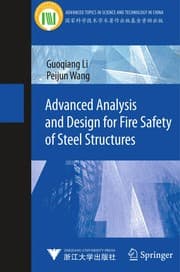 Tapa de Advanced Analysis and Design for Fire Safety of Steel Structures