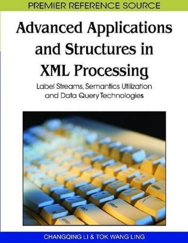 Tapa de Advanced applications and structures in XML processing