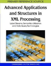 Tapa de Advanced applications and structures in XML processing