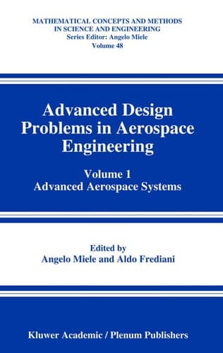 Tapa de Advanced design problems in aerospace engineering