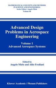 Tapa de Advanced design problems in aerospace engineering