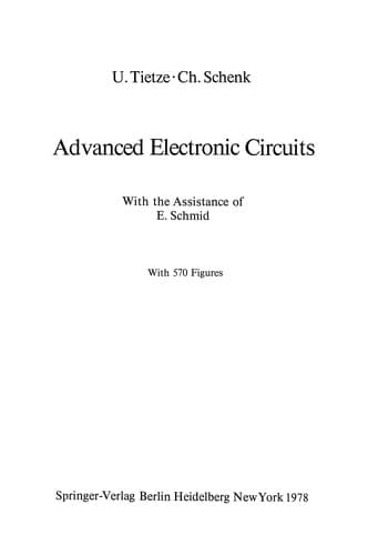 Tapa de Advanced Electronic Circuits