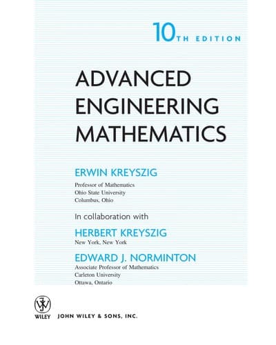 Tapa de Advanced engineering mathematics