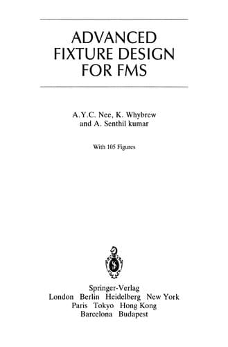 Tapa de Advanced Fixture Design for FMS