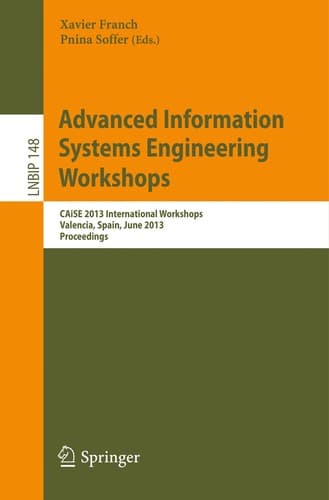 Tapa de Advanced Information Systems Engineering Workshops