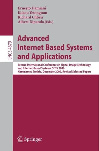 Tapa de Advanced Internet Based Systems and Applications