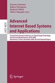 Tapa de Advanced Internet Based Systems and Applications