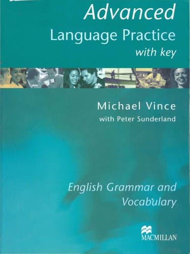 Tapa de Advanced Language Practice