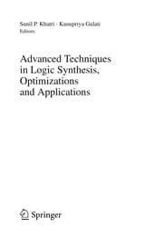 Tapa de Advanced techniques in logic synthesis, optimizations and applications