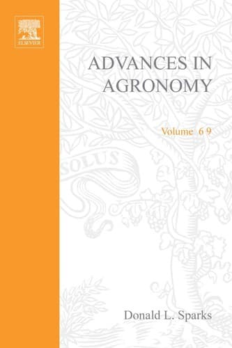 Tapa de Advances in agronomy