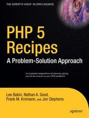 Tapa de PHP 5 recipes
