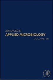 Tapa de Advances in applied microbiology