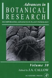 Tapa de Advances in botanical research